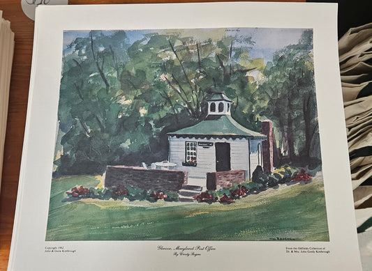 Old Post Office Print